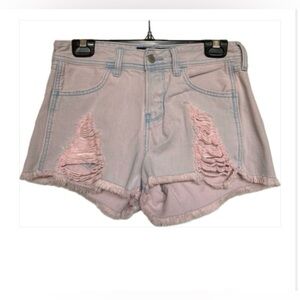 Hollister low rise Boyfriend shorts size 0/ w 24.